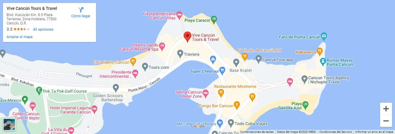 Ubicación Vive Cancún